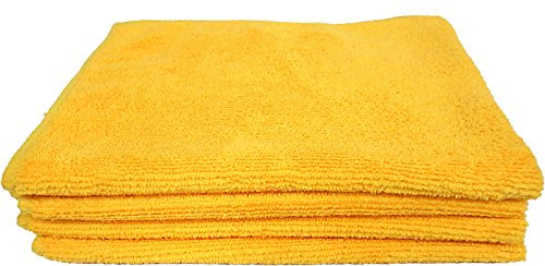 PAMEX Paño Microfibra Amarillo 30x40 - Set 16 Unidades