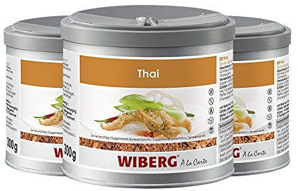 Wiberg Thai Seven Spices Gewürzzubereitung, 300g 3er Pack
