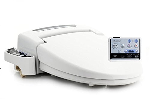 Blooming 770 Plus - PopoDusche WC brille set mit bidet funktion für intimreinigung | Bidet einsatz/aufsatz für toilette | Toilettenbidet toilettensitz mit heizung und warmwasser | Intimdusche