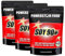 Powerstar SOY 90+ | Soja-Protein-Isolat ohne Zucker-Zusatz | Made in Germany | Gentechnisch unverändert | 3 x 1000g, die beliebig gemischt werden können - bitte als Nachricht/Sonderanfrage angeben