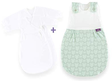 Träumeland S0102355 Schlafsack SET LIEBMICH Kuschelhase 3 teilig 68/74, mehrfarbig