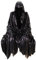 Joh. Vogler GmbH Kantenhocker Sensenmann Grim Reaper ohne Gesicht 23 cm schwarz Figur