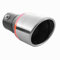 Auspuffblende Endrohr Auspuff Universell Schalldampf Endrohrblenden Blende Sport Edelstahl Rund von 35mm bis 53mm
