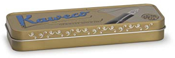 Kaweco Blechdose Stifte Etui Nostalgic lang Gold