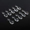Kristalle zum Aufhängen, 10pcs 38mm Kristalle Tropfen Aufhänger, Sonnenfänger Anhänger Kristall Suncatcher Klare Kristall, Prisma Kristalls Tropfen, für Kronleuchter Anhänger, Fenster Handwerk Deko