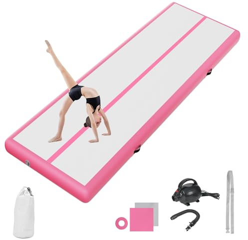 airtrack matte mit elektrischer Luftpumpe 20cm hoch 3 M Tumbling Matten Aufblasbare turnmatte Matte gymnastikmatte Yogamatte Camping Trainingsmatte