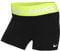 Nike Damen W Np 365 3in Shorts, Schwarz/Volt, XXL EU