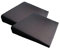 Tiga-Med 2 Stück Sitzkissen Anti-Rutsch Premium Sitzkeilkissen schwarz extra stark & formstabil Bürostuhl Auto Sitz Kissen Sitzerhöhung No Slip Keilkissen