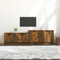 homiuse TV-Schrank TV Lowboard Räuchereiche 158,5x36x45 cm Holzwerkstoff TV Board Fernsehschrank Fernsehtisch TV Kommode Fernseher Schrank TV Schrank TV Unterschrank TV Cabinet