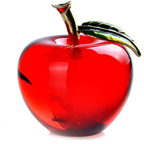 Uinfhyknd Briefbeschwerer aus Glas, schönes Basteln, Kunst und Sammlung, Dekoration für die Hochzeit zu Hause, Tisch/Auto (A)