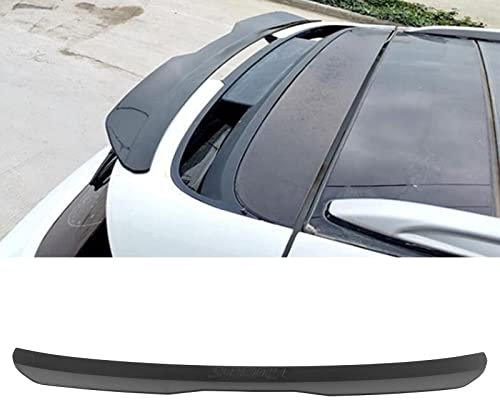 Auto ABS Heckspoiler Für Skoda Kodiaq 2016+, Auto Heckstoßstange Spoiler Heckspoiler Hinten Diffusor Stoßstange Schützen Spoiler Zubehör,S/Black