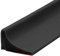 2M Barrera Agua Ducha, Tira Impermeable Sellado Embellecedor Copete Encimera Cocina, Barrera de Agua Autoadhesivo, Tira De Silicona Tope Agua Flexible para Baño Suelo, Lavabo, Bañera (Negro)