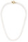 GAVU Damen Herren weiße Muschelperlenkette 50cm