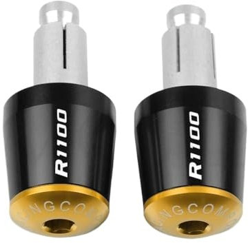 Lenkerendkappe Für BM&W R1100GS R1100R R1100RS R1100RT R1100S R1100 GS R RS RT S 22mm Motorrad Lenker Griffe Ende Griff bar Kappe End Stecker(Red and Black)