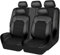 Yssayzp Autositzbezüge für Audi A3 8P 8V Sportback 2003 2004 2005 2006 2007 2008-2023 2024, Leder Wasserdicht Bequem Autositzbezüge Sitzschoner Innenraum Zubehör, Full Set Sitzbezug, Auto Zubehör