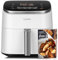 COSORI Freidora de Aire Turbo Blaze™ 6L, Air Fryer 46% Más Rápida con Motor DC, Freidora sin Aceite 9 en 1, con 117 Recetas de Chef, Apta para Lavavajillas, Freír, Hornear, Asar, Deshidratar, Blanca