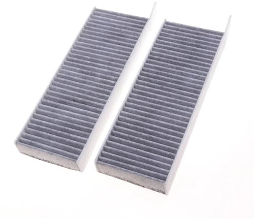 CGHUN Filtro abitacolo 2 pezzi, for Peugeot, for 308 II 1.2THP 1.6 HDI 2.0 modello 2013 2014 2015 2016 2017 2018 2019 Accessori filtro al carbone for auto 9804163480 Filtri aria abitacolo auto