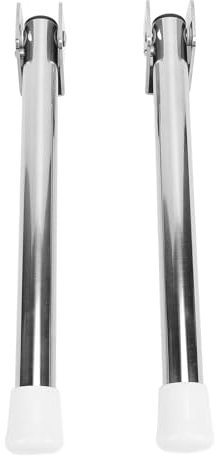 1 Paar Unterstützungsschwungbein für Faltbare Bootsbank - Edelstahl -Design für Verbesserte Stabilität und Komfort in Verschiedenen Bootssitzen