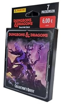 Panini Dungeons & Dragons Hybrid Stickerserie | 1x Eco Blister je 7x Stickertüten