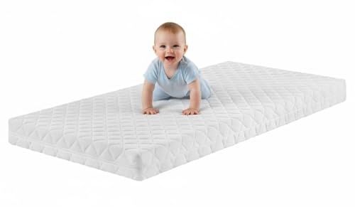 Bodyprotect Kindermatratze 80x160 cm, Komfortschaum Kinder & Baby Matratze | Babymatratze, Komfortschaummatratze 80 x 160 cm, Höhe ca. 9cm, Made in EU, OEKO-TEX, waschbar bis 95 Grad