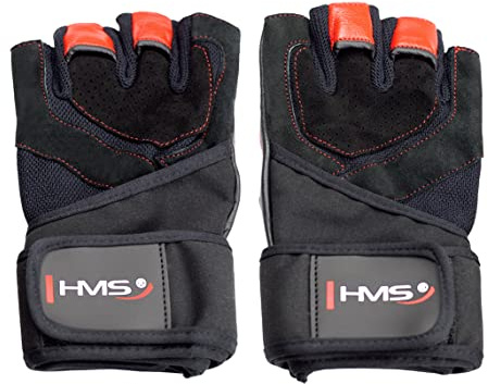 HMS Unisex's Herren Fitness Handschuhe, Rot, One Size, 17-63-209 5907695523171