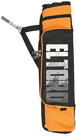 elToro Midi² - Seitenköcher inkl Röhren | Farbe: Orange; Zubehör beim Bogenschießen, Bogensport, sicherer Transport von Ihren Pfeilen; Pfeil und Bogen Sport