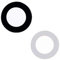 jbTec Kameraglas Ersatz mit Kleber kompatibel mit Apple iPhone 7/8 / SE 2020/2022 - Kamera Glas Linse, Farbe:Schwarz