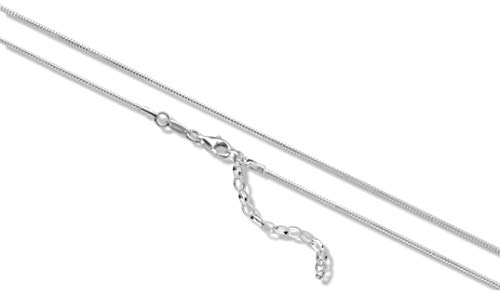 LILLY MARIE Hochwertige Verstellbare Schlangenkette Aus Silber 925 Mit Rhodinierung Für Damen