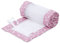 babybay Nestchen Mesh-Piqué / Bettumrandung für Beistellbett / Stoßschutz für Baby Bett, passend für Modell Original, beere Sterne weiß