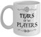 Ashton Books-n-Things Dungeons and Dragons Tasse Tears of My Players, Keramik, 325 ml, Weiß