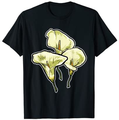 Fleurs de lys aquarelle florale lys printaniers T-Shirt