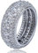 Pekdi Iced Out Ringe für Männer Hip Hop Zirkonia Ring Bling Diamantring CZ Ring Hochzeit Verlobungsring Ewigkeitsring für Männer Frauen