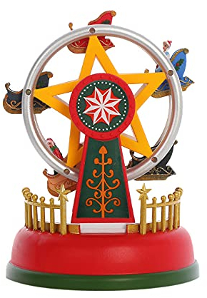 bairong Weihnachtsmusik Karussell Riesenrad Weihnachtsgeschenke Weihnachtsschmuck Wohnkultur Geschenke B