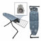 York Bügelbrett 120x42 cm 'Family Idol Mono' - Bügeltisch für Dampfbügelstation - Ironing Board Höhenverstellbar - Stabile Bügelbretter mit Bügelbrettbezug aus Baumwolle (1 Stk) - Dandelion