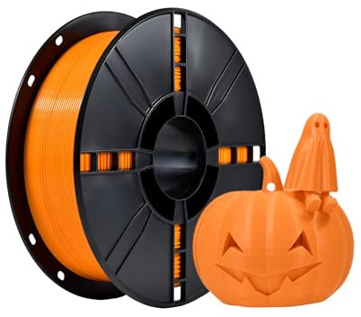 iBOSS PLA Plus PLA+ Filament orange, 3D-Druckmaterial, 1,75 mm +/- 0,02 mm 1 kg Spule (2,2 Pfund), geeignet für die meisten 3D-Druckfilamente, orange