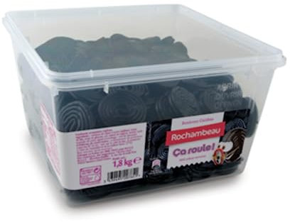 Rouleaux de réglisse ROCHAMBEAU - 200 pièces