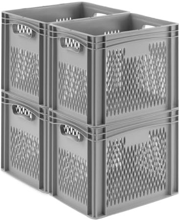 DIE BOX FABRIK Tauchpumpen Kiste 400x300x320 durchbrochen als Filter | Korb für Pumpe | Pumpenbox | Für Hochwasser/Teiche oder andere Becken (4)