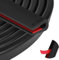 Wonninek EPDM Rubber Edge Trim, 10 Feet 1/16 U Channel Edge Trim, Self-Adhesive EPDM Seal Strip, U Shaped Sharp Edge Protector, Fit for 1-3/32 Width Edge, Car Doors, Glass, Hatches, Table Corners