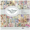 Ideen mit Herz Duo-Design-Papiere | Motiv beidseitig bedruckt | hochwertiges Dekor-Papier | Bastel-Karton | 25cm x 25cm | 250 g/m² | 100 Blatt (Nostalgie)