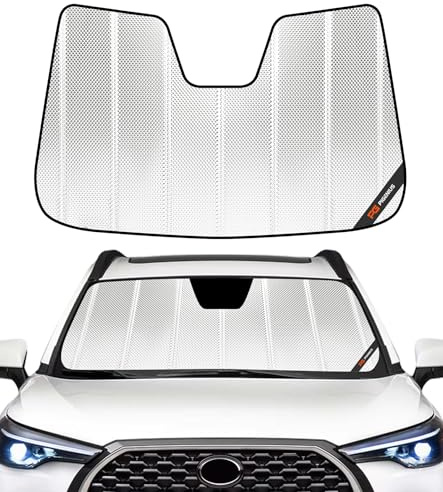 Pigenius Parasol para Parabrisas para Toyota Corolla Cross 2022-2025. Parasol para Ventana Delantera con Bolsa de Almacenamiento