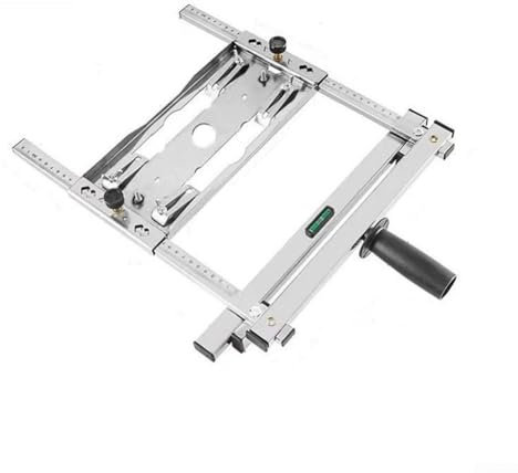 Bulevisiter Guida per sega circolare di precisione per la lavorazione del legno, sistema di guida per bordi con telaio di posizionamento per seghe elettriche, taglieri e progetti in legno