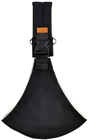 Wolkenschaukel Ergonomische und Bequeme Babytrage (Schwarz)