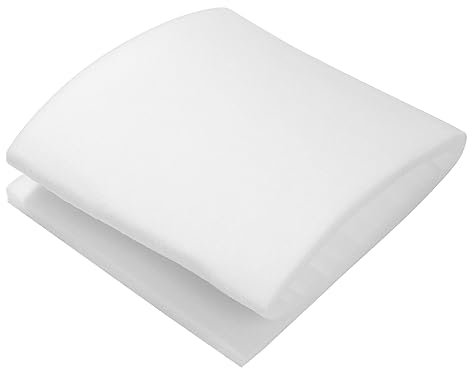 Veemoon 1 Rolle 1 m x 30 cm Aquarium-Filterpad – Hochwertige Aquarium-Watte Für Teichfilter Und Aquarien – Wiederverwendbares Waschbares Filtermedium Für Optimale Wasserqualität