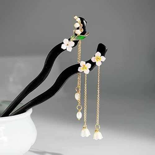 Bastoncini per capelli classici giapponesi e cinesi, forcine per capelli in legno e accessori per chignon e forcine per capelli da donna
