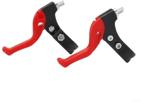 Bremshebel-Set für Kinder, für 2 2 cm Lenker, für Fahrradreparatur (rot)