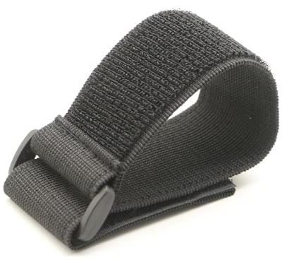 Elastisches Band, Klettverschluss, anpassbar, elastische umgekehrte Schnalle, Nylon-Kabelbinder, Klebeband, athletisches Klebeband (80 cm x 20 mm)