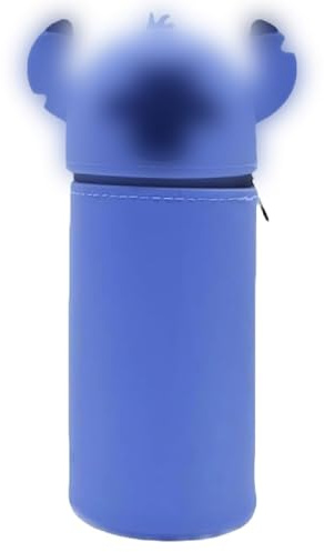 Aatpuss Jungen Kawaii Federtasche,Silikonmaterial, Stand-Up-Pen-Tasche | Federtasche Aus Weichem Silikon,Geeignet Für Tägliches Lernen, Lagerung Und Einfache Reinigung