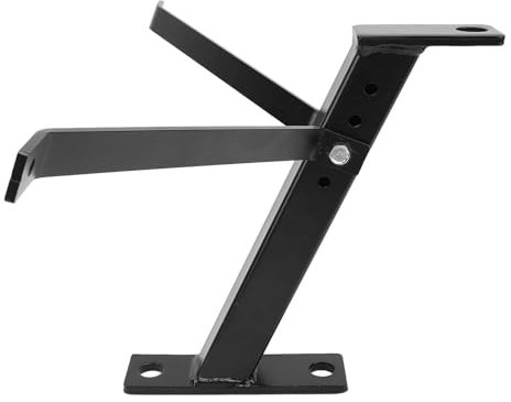 YDuupxe Acoplamiento del Remolque de Cortacésped Construcción de Metal Duradera Compatibilidad Universal para Montar Cortacésped, Negro