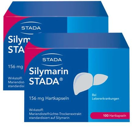SILYMARIN STADA 156 mg Hartkapseln Set (2x100St)