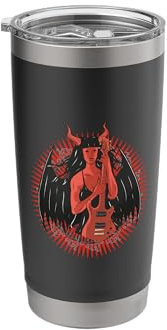 Hardrock Rockabilly Biker Punk Rock Heavy Death Metals Stainless Steel Insulated Tumbler